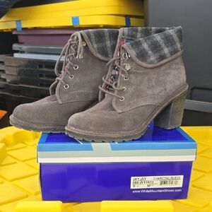 Charcoal Suede Women's Boots